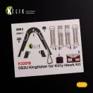 Kelik OS2U Kingfisher - Interior 3D Decal for Kitty Hawk/Zimi models kit 1:32 (K32018)