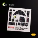 Kelik OS2U Kingfisher - Interior 3D Decal for Kitty Hawk/Zimi models kit 1:32 (K32018)