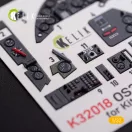 Kelik OS2U Kingfisher - Interior 3D Decal for Kitty Hawk/Zimi models kit 1:32 (K32018)