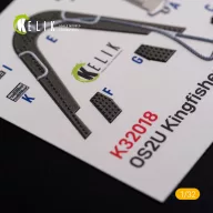   Kelik OS2U Kingfisher - Interior 3D Decal for Kitty Hawk/Zimi models kit 1:32 (K32018)