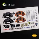 Kelik DH.81A Tiger Moth - Interior 3D Decal for ICM kit 1:32 (K32021)