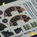 Kelik DH.81A Tiger Moth - Interior 3D Decal with 3D printed parts for ICM kit 1:32 (K32022)