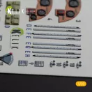 Kelik DH.81A Tiger Moth - Interior 3D Decal with 3D printed parts for ICM kit 1:32 (K32022)