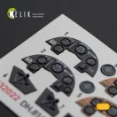 Kelik DH.81A Tiger Moth - Interior 3D Decal with 3D printed parts for ICM kit 1:32 (K32022)
