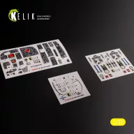   Kelik A-6A Intruder - interior 3D decals for Trumpeter kit 1:32 (K32023)