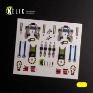   Kelik A-6A Intruder - interior 3D decals for Trumpeter kit 1:32 (K32023)