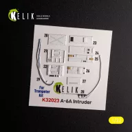   Kelik A-6A Intruder - interior 3D decals for Trumpeter kit 1:32 (K32023)