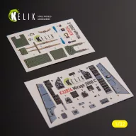   Kelik Mirage 2000C - interior 3D decals for Kitty Hawk/Zimi models kit 1:32 (K32024)