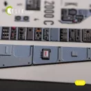 Kelik Mirage 2000C - interior 3D decals for Kitty Hawk/Zimi models kit 1:32 (K32024)