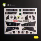 Kelik Mirage 2000D/N - interior 3D decals for Kitty Hawk/Zimi models kit 1:32 (K32025)