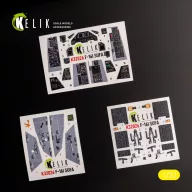   Kelik F-16I Sufa - interior 3D decals for Academy kit 1:32 (K32026)