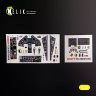   Kelik F-117A - Type 1 interior 3D decals for Trumpeter kit 1:32 (K32027)
