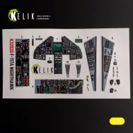   Kelik F-117A - Type 2 interior 3D decals for Trumpeter kit 1:32 (K32028)