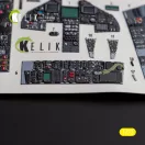 Kelik F-117A - Type 2 interior 3D decals for Trumpeter kit 1:32 (K32028)