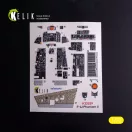 Kelik F-4J - interior 3D decals for Tamiya kit 1:32 (K32029)