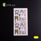 Kelik F-4J - interior 3D decals for Tamiya kit 1:32 (K32029)