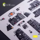 Kelik F-4J - interior 3D decals for Tamiya kit 1:32 (K32029)