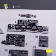 Kelik F-4J - interior 3D decals for Tamiya kit 1:32 (K32029)