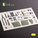 Kelik P-39Q/N - interior 3D decals for Kitty Hawk/Zimi models kit 1:32 (K32030)