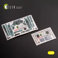   Kelik SU-27 - interior 3D decals for Trumpeter kit 1:32 (K32031)