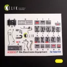 Kelik F-104 A/C - interior 3D decals for Italeri kit 1:32 (K32032)