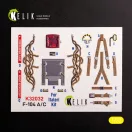 Kelik F-104 A/C - interior 3D decals for Italeri kit 1:32 (K32032)