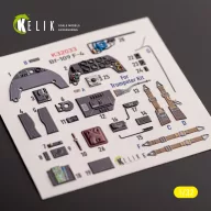   Kelik BF-109 F-4 - interior 3D decals for Trumpeter kit 1:32 (K32033)
