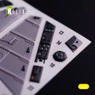   Kelik AV-8 Harrier - interior 3D decals for Trumpeter kit 1:32 (K32037)