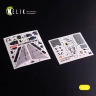   Kelik GR.MK7 Harrier - interior 3D decals for Trumpeter kit 1:32 (K32038)