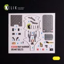 Kelik GR.MK7 Harrier - interior 3D decals for Trumpeter kit 1:32 (K32038)