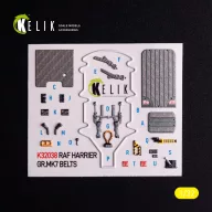   Kelik GR.MK7 Harrier - interior 3D decals for Trumpeter kit 1:32 (K32038)