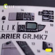  Kelik GR.MK7 Harrier - interior 3D decals for Trumpeter kit 1:32 (K32038)