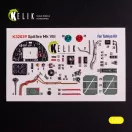 Kelik Spitfire Mk VIII - interior 3D decals for Tamiya kit 1:32 (K32039)