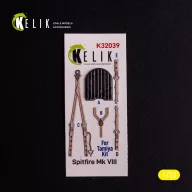   Kelik Spitfire Mk VIII - interior 3D decals for Tamiya kit 1:32 (K32039)