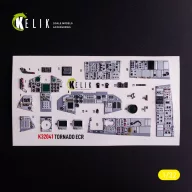   Kelik Tornado ECR - interior 3D decals for Italeri kit 1:32 (K32041)