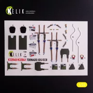   Kelik Tornado ECR - interior 3D decals for Italeri kit 1:32 (K32041)