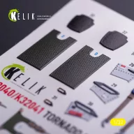   Kelik Tornado ECR - interior 3D decals for Italeri kit 1:32 (K32041)