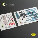 Kelik MiG-21 F-13 export version - interior 3D decals for Trumpeter kit 1:32 (K32042)