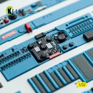   Kelik MiG-21 F-13 export version - interior 3D decals for Trumpeter kit 1:32 (K32042)