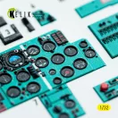 Kelik MiG-21 F-13 - interior 3D decals for Trumpeter kit 1:32 (K32043)