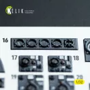 Kelik Bf-110D - interior 3D decals for Dragon/Hobby 2000 kit 1:32 (K32045)