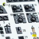 Kelik Bf-110D - interior 3D decals for Dragon/Hobby 2000 kit 1:32 (K32045)
