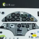 Kelik Hs-123A-1 - interior 3D decals for ICM kit 1:32 (K32046)
