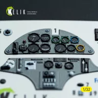   Kelik Hs-123A-1 - interior 3D decals for ICM kit 1:32 (K32046)