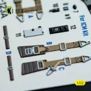 Kelik Hs-123A-1 - interior 3D decals for ICM kit 1:32 (K32046)