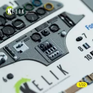   Kelik Hs-123A-1 - interior 3D decals for ICM kit 1:32 (K32046)