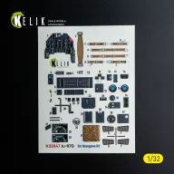   Kelik Ju-87G - interior 3D decals for Hasegawa kit 1:32 (K32047)