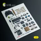 Kelik Ju-87G - interior 3D decals for Hasegawa kit 1:32 (K32047)