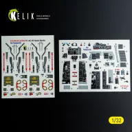 Kelik F-4C - interior 3D decals for Tamiya kit 1:32 (K32048)