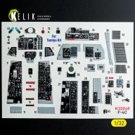 Kelik F-4C - interior 3D decals for Tamiya kit 1:32 (K32048)